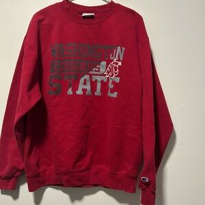 Men’s size large vintage Washington state, cougar champion crewneck